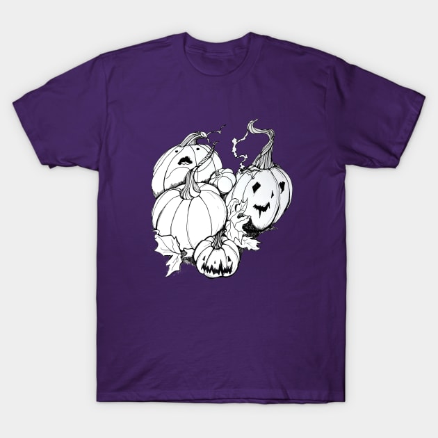 Jack-o-Lantern T-Shirt by Perryology101